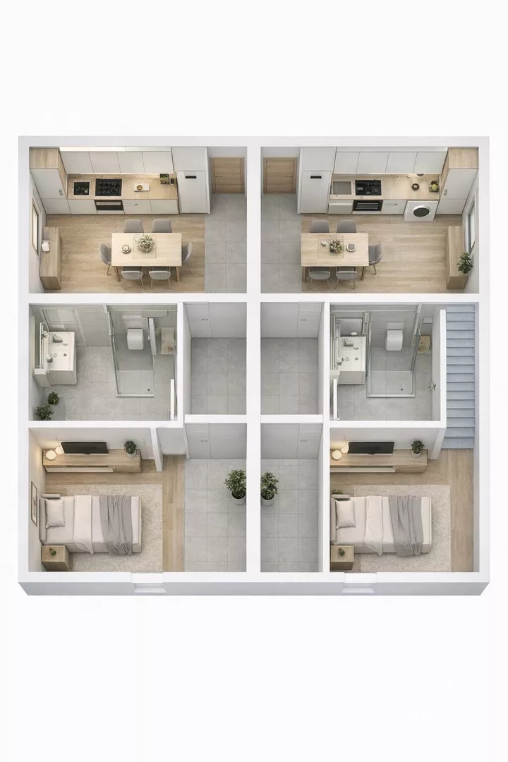 Jednoiposoban stan | 4zida