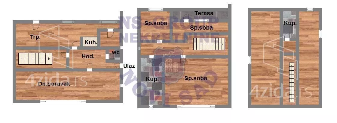 3-etažna kuća | 4zida