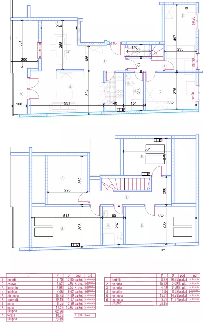 Trosoban stan | 4zida