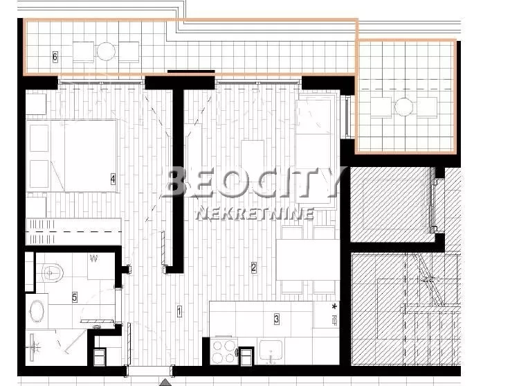 Jednoiposoban stan | 4zida