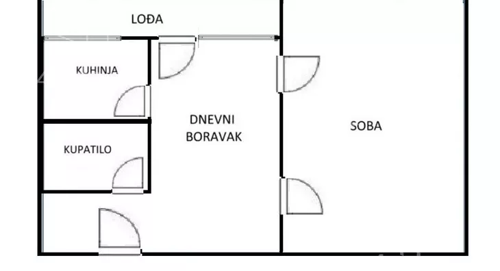 Jednosoban stan | 4zida