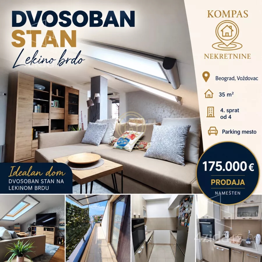 Dvosoban stan | 4zida