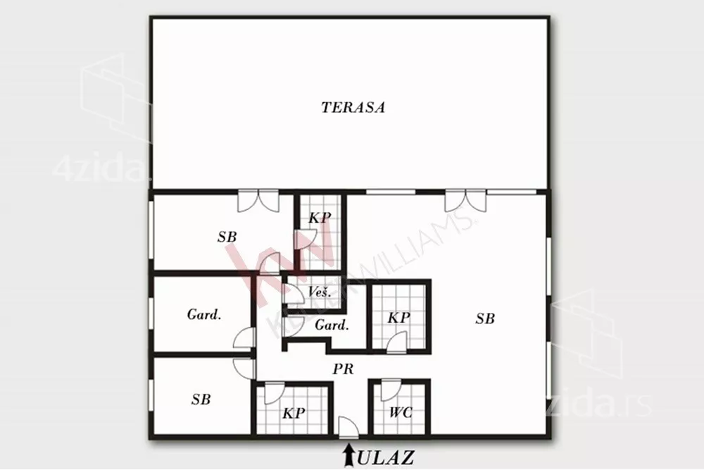 Trosoban stan | 4zida