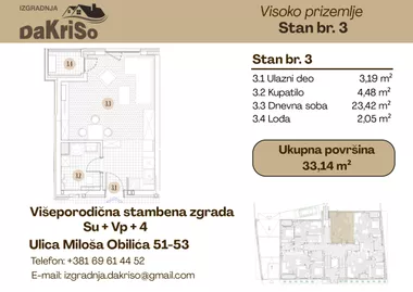Miloša Obilića 51-53 | 4zida.rs
