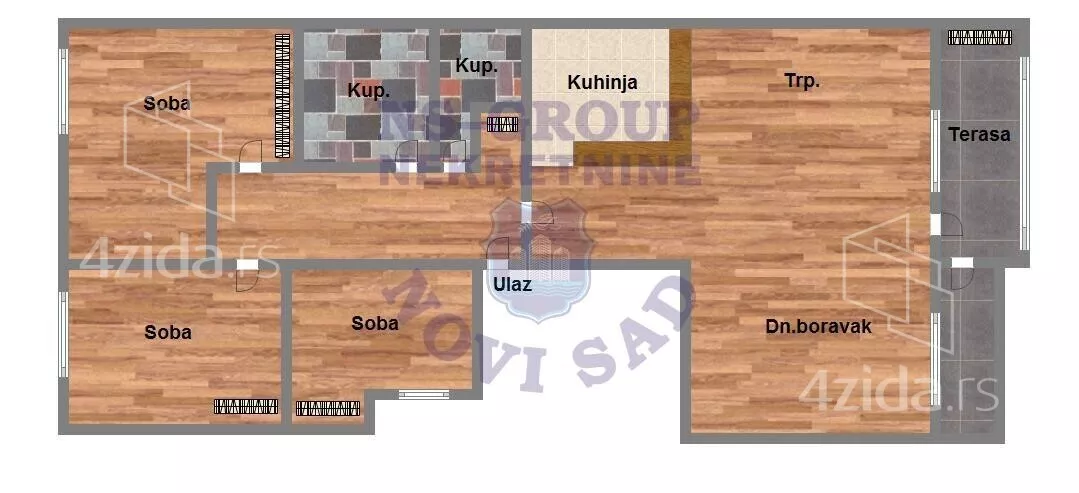 Četvorosoban stan | 4zida