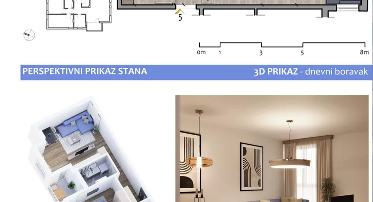 Dvosoban stan | 4zida