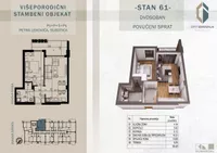 Dvosoban stan | 4zida