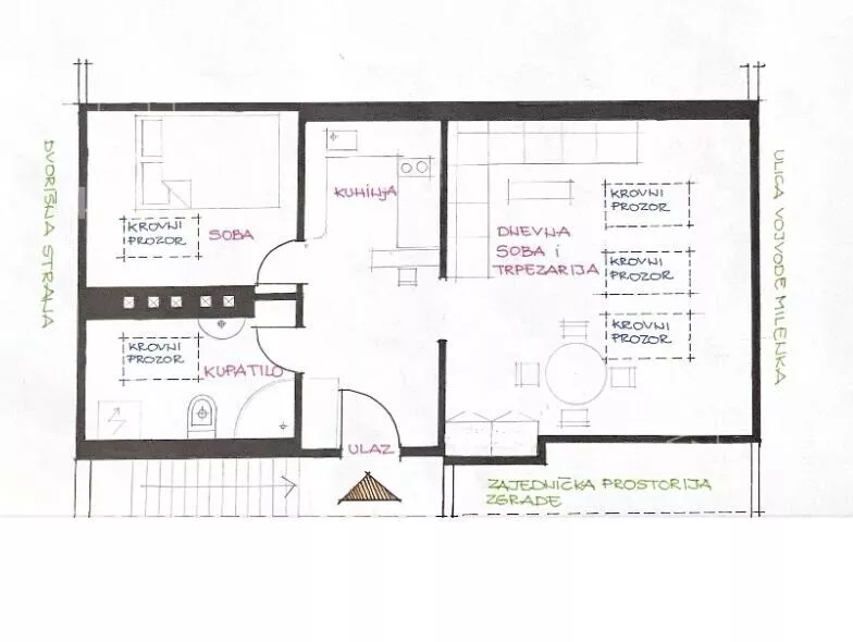 Jednoiposoban stan | 4zida
