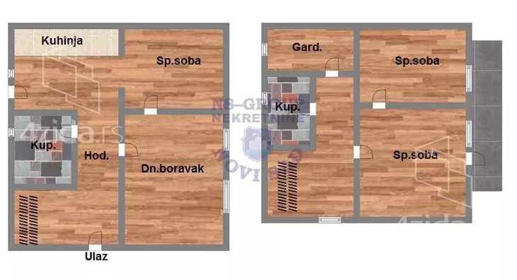 2-etažna kuća | 4zida