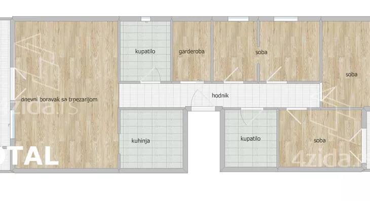 Četvorosoban stan | 4zida