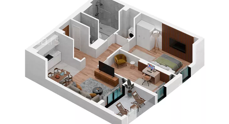 Dvoiposoban stan | 4zida