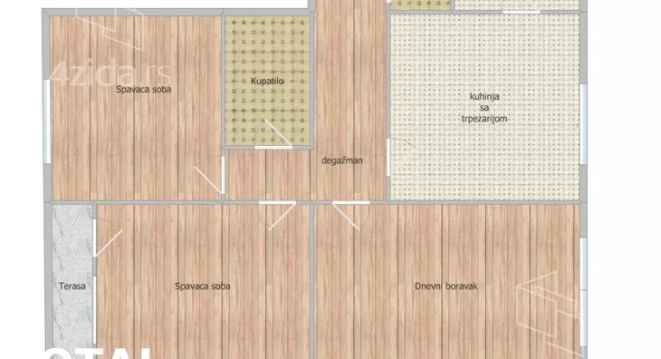 Dvoiposoban stan | 4zida