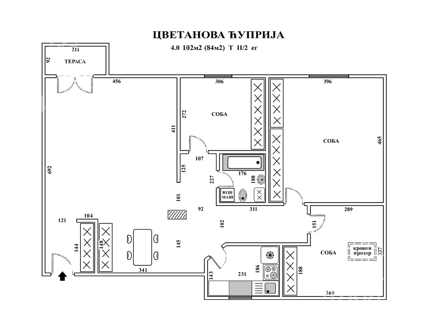Četvorosoban stan | 4zida