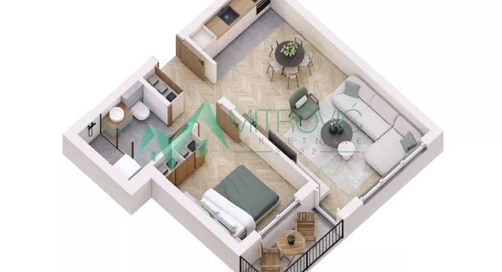 Dvosoban stan | 4zida