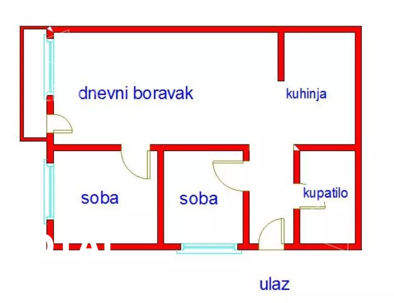 Trosoban stan | 4zida