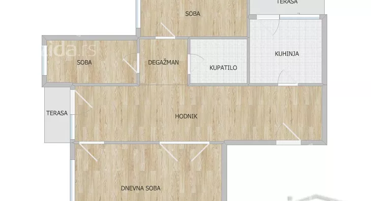 Troiposoban stan | 4zida