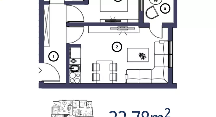 Dvosoban stan | 4zida