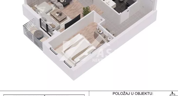 Dvosoban stan | 4zida