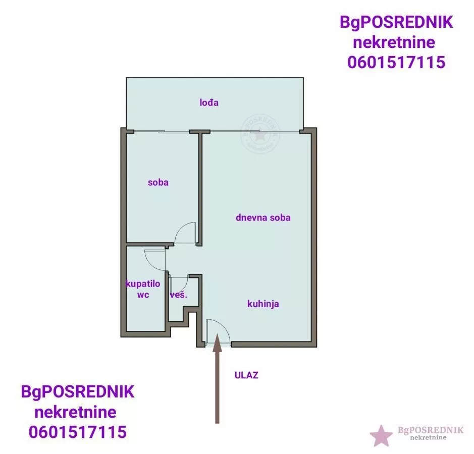 Dvosoban stan | 4zida