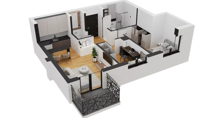 Trosoban stan | 4zida