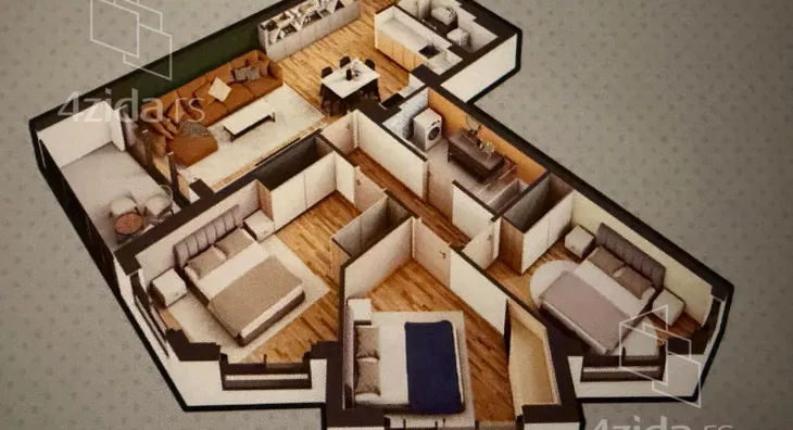 Četvorosoban stan | 4zida