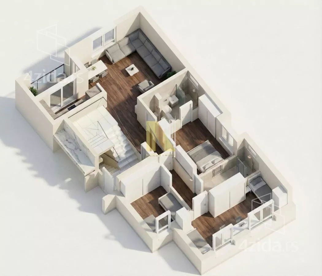 Troiposoban stan | 4zida