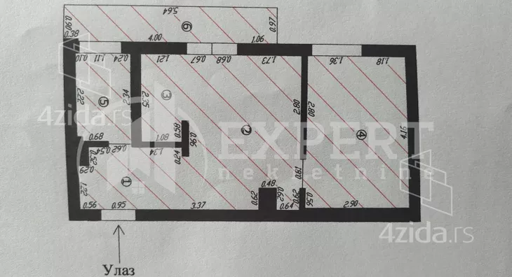 Jednoiposoban stan | 4zida