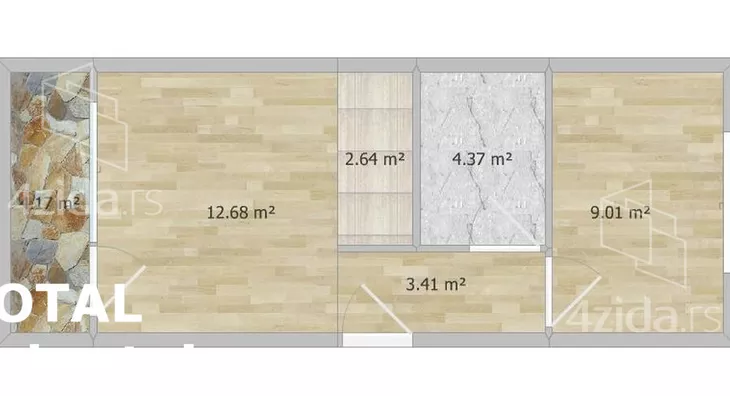 Dvosoban stan | 4zida