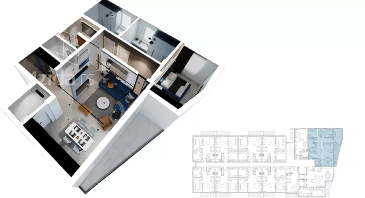 Troiposoban stan | 4zida