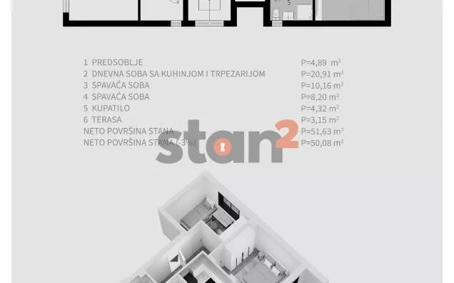 Dvoiposoban stan | 4zida