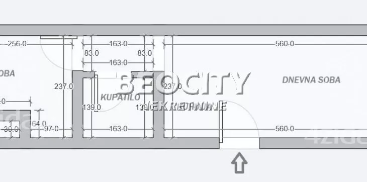 Jednosoban stan | 4zida