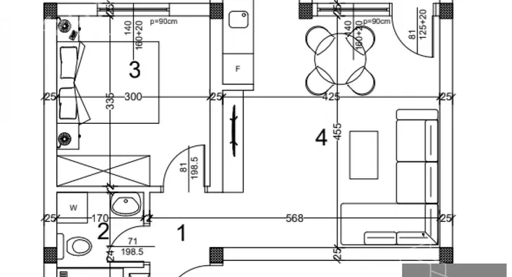 Dvosoban stan | 4zida