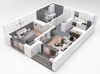 Jednoiposoban stan | 4zida