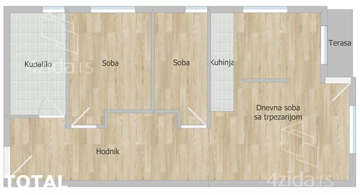 Dvoiposoban stan | 4zida