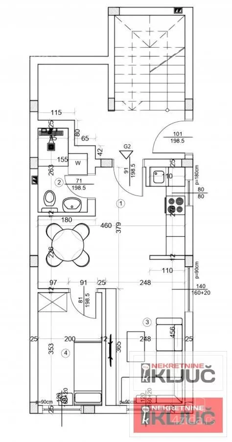 Jednoiposoban stan | 4zida