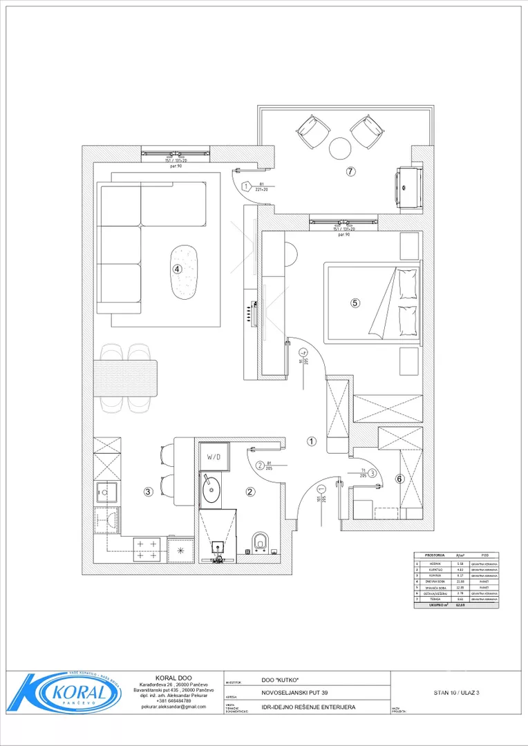 Dvosoban stan | 4zida