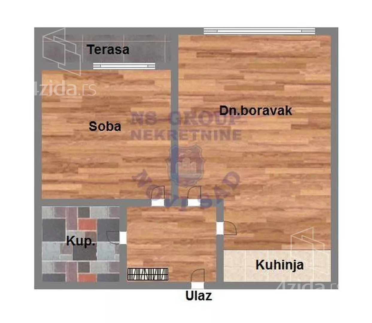 Dvosoban stan | 4zida