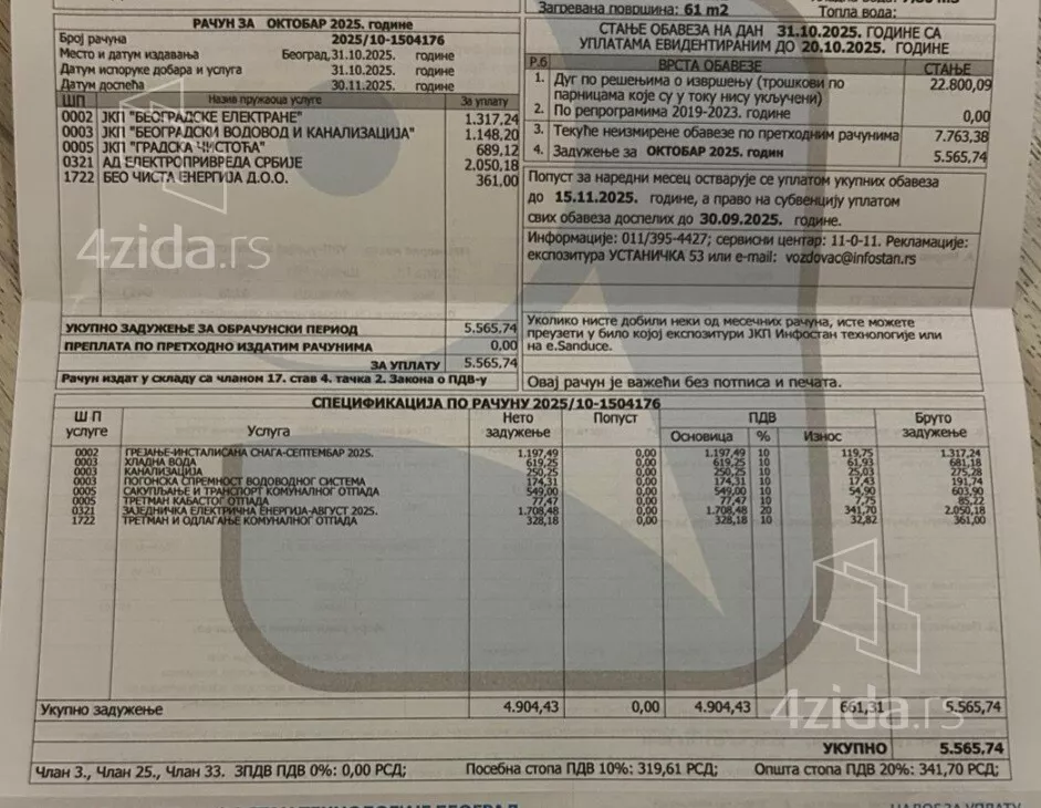 Dvosoban stan | 4zida