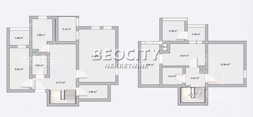 Petosoban stan | 4zida