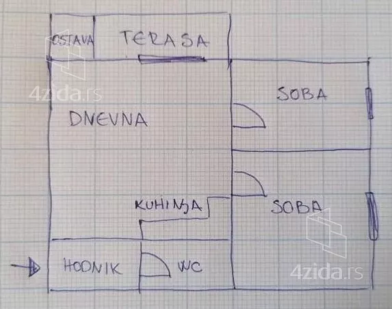 Dvoiposoban stan | 4zida