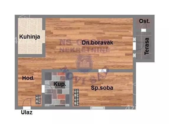 Dvosoban stan | 4zida