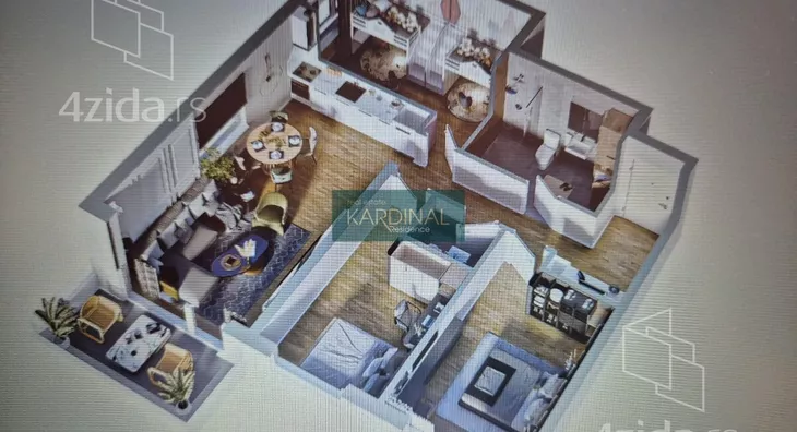 Trosoban stan | 4zida