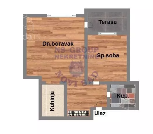 Jednoiposoban stan | 4zida