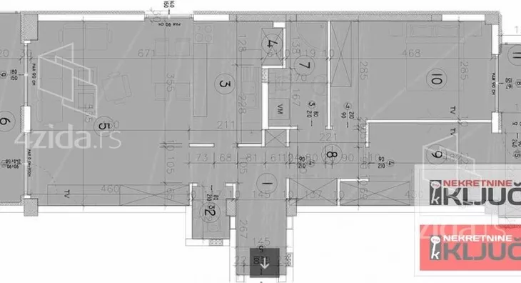 Trosoban stan | 4zida