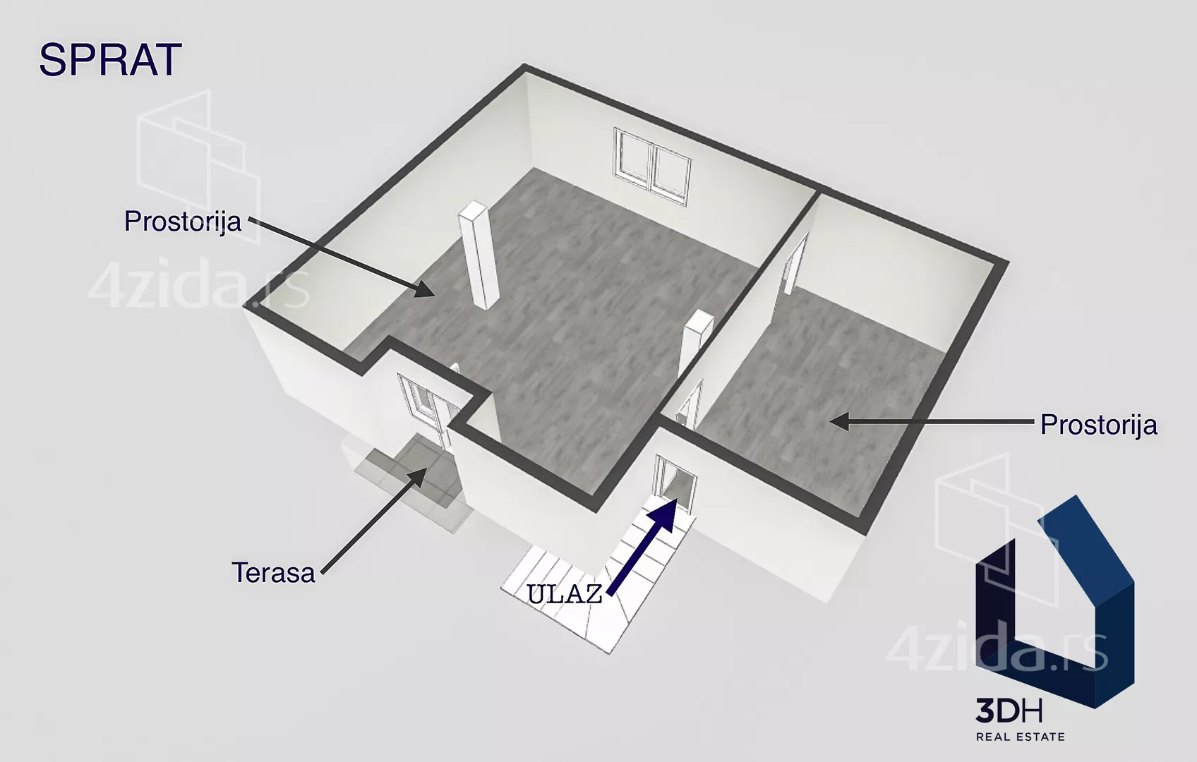 2-etažna kuća | 4zida