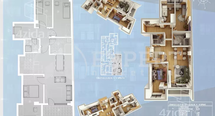 Troiposoban stan | 4zida