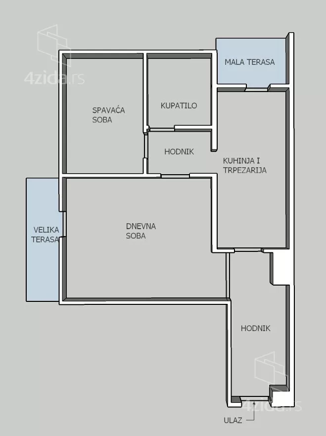 Dvosoban stan | 4zida