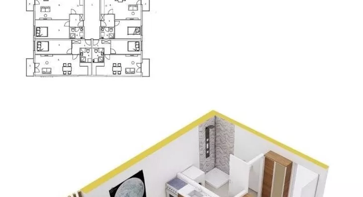 Jednosoban stan | 4zida