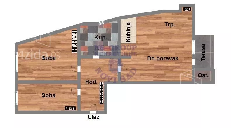 Dvoiposoban stan | 4zida