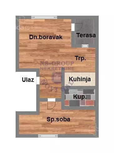 Dvosoban stan | 4zida